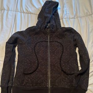 lululemon athletica Black Hooded Jacket